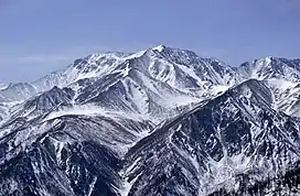 A view of Mount Mönkh Saridag – Okinsky District, Russia