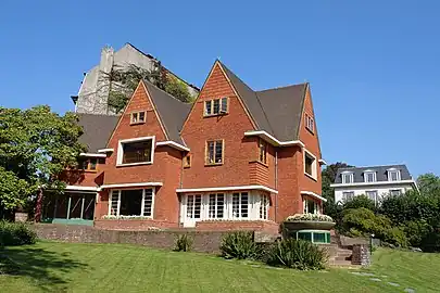 View of the Van Buuren Museum from the garden