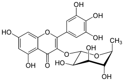 Myricitrin structure