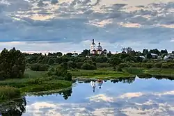 Churches in the village of Myt, Verkhnelandekhovsky District