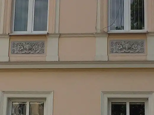 Detail of the cartouches