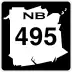 Route 495 marker