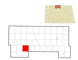 Location of Lewis Township