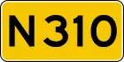 Provincial highway 310 shield}}