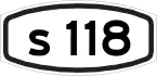 City route 118 shield}}