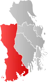 Larvik within Vestfold