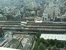 Nakano Station and Nakano Dori