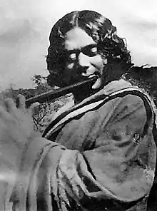 Kazi Nazrul Islam, the national poet of Bangladesh.