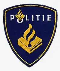 National Police patch worn by all uniformed employees