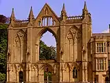 Newstead Abbey, Nottinghamshire, west front