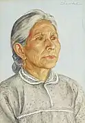 Gammal mexikansk kvinnaOld Mexican lady