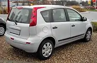 2007–2008 Nissan Note (Europe, pre-facelift)