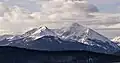 Notch Mountain (left) with Mount of the Holy Cross (right)