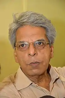 Nrisingha Prasad Bhaduri looking right of camera