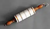 A small porcelain rolling pin from Germany