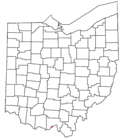 Location of Friendship, Ohio