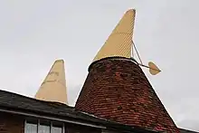 An oast cowl