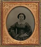 Olive Oatman, ambrotype, c. 1856