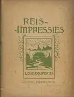 Book cover Reis-impressies by Louis Couperus