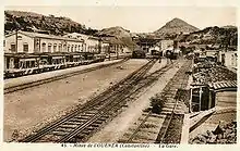 Ouenza's train station