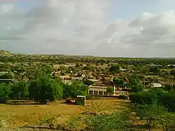 Overview of village Kertee