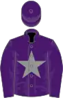 Purple, grey star