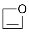 Structure of oxete