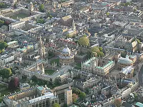 Image 75 Aerial view of Oxford city centre (from Portal:Oxfordshire/Selected pictures)