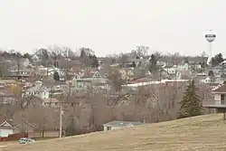 View of Oxford from 295th St