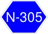 National Highway 305 shield}}