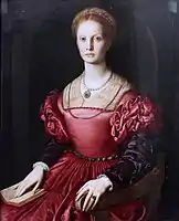 Lucrezia Panciatichi, by Agnolo Bronzino, 1540