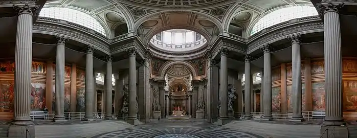 Panoramic view of interior