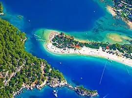 A view of Ölüdeniz