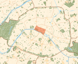 Location within Paris