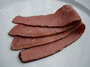 Romanian pastrami