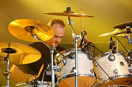 Paul Ferguson performing at the 2009 Ilosaarirock festival in Finland