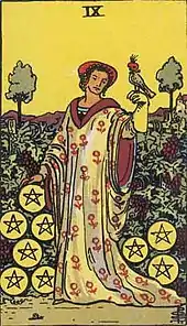 Nine of Pentacles