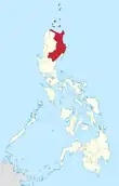 Map of the Philippines highlighting Cagayan Valley