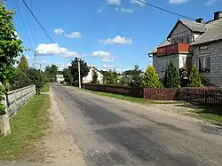 Road in Gabrysin