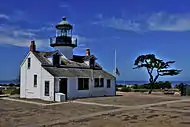 Another view of the lighthouse as it appeared in 2009.