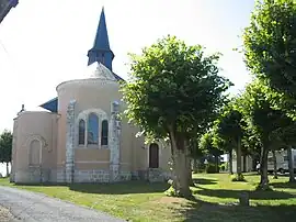 The church in Poisieux