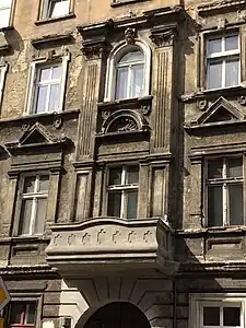 Facade balcony