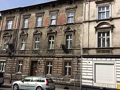 Facade on Pomorska street