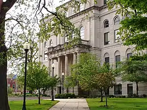 Porter County Courthouse in Valparaiso