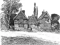 Harper's sketch of "Pounds Bridge" Inn in 1906