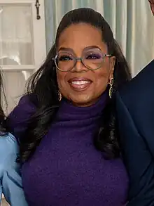 Oprah Winfrey  Listed eleven times: 2022, 2018, 2011, 2010, 2009, 2008, 2007, 2006, 2005, 2004, and the 20th century  (Finalist in 2023, 2021, 2020, 2019, 2017, 2015, and 2012)