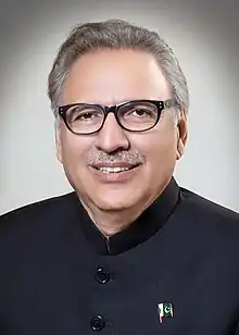 Arif Alvi, 13th president of Pakistan