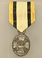 Prussian medal awarded to the non-combattants who took part at the Battle of Waterloo in 1815. Collection of the Wellington Museum, Waterloo.