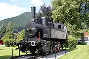 Steam engine monument