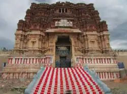 Unfinished Gopuram of the Temple